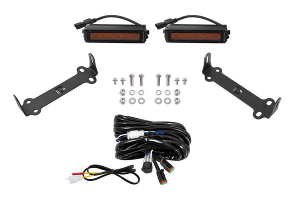 Stage Series SAE/DOT LED Lightbar Kit - Amber Driving — 14-21 Toyota 4Runner