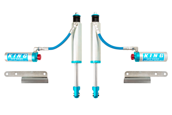 100 Front 2.5 Dia Remote Res Shock w/Adjuster (Pair) — 98-02 Toyota Land Cruiser