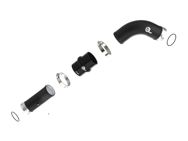 L4 2.4L (t) BladeRunner 2.5in Aluminum Hot Charge Pipe — 2024 Toyota Tacoma