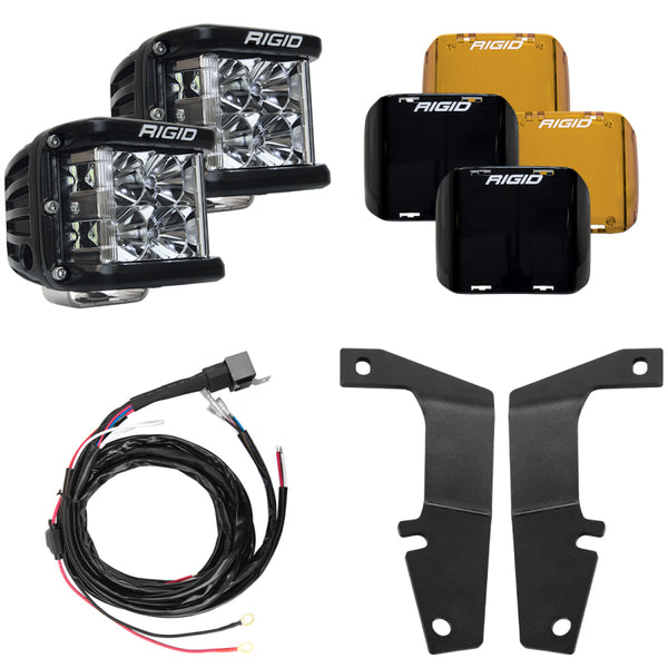 A-Pillar Light Kit w/D-SS Flood — 10-20 Toyota 4Runner