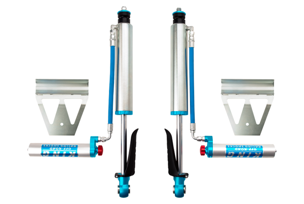 200 Rear 2.5 Dia Remote Res Shock w/Adjuster (Pair) — 2008+ Toyota Land Cruiser