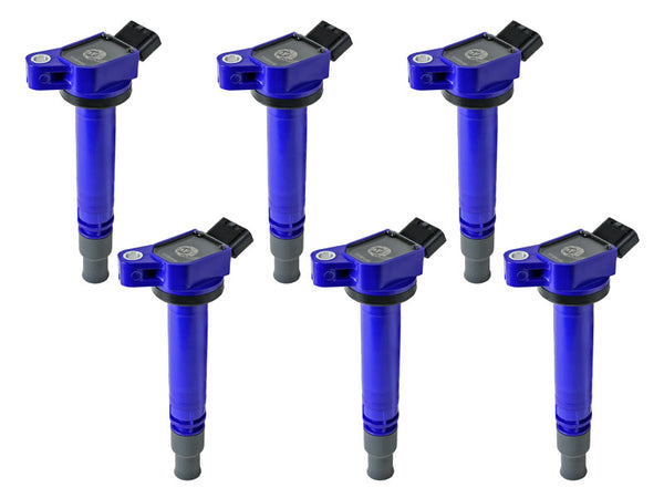 V6 4.0L / 05-23 L4 2.7L SCORCHER Ignition Coil - Set of 6 — 03-12 Toyota Tacoma