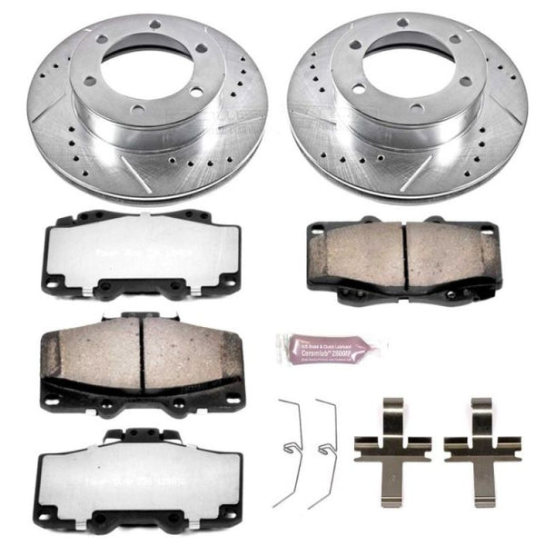 Z36 Truck & Tow Brake Kit Front — 95-02 Toyota 4Runner