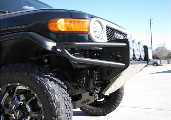 RSP Front Bumper - Tex. Black - Multi-Mount — 06-17 Toyota FJ Cruiser