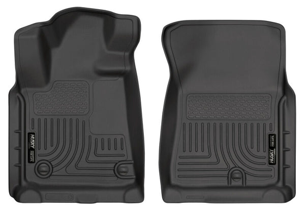 WeatherBeater Black Floor Liners — 2012 Toyota Tundra