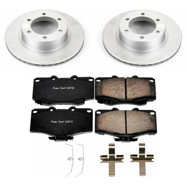 Z17 Evolution Geomet Coated Brake Kit Front — 95-02 Toyota 4Runner