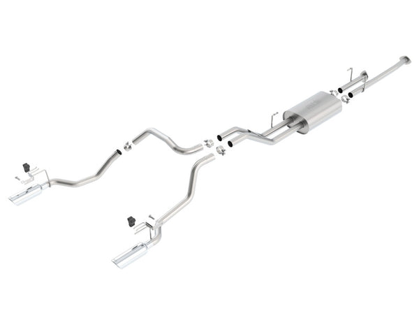SS Catback Exhaust — 09-13 Toyota Tundra