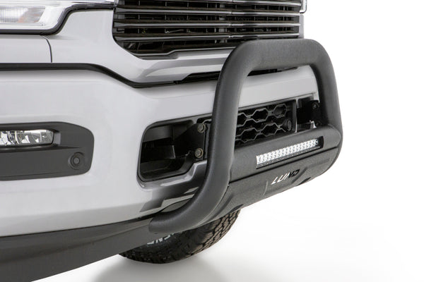 Bull Bar w/Light & Wiring - Black — 05-15 Toyota Tacoma