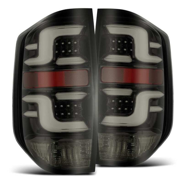 PRO-Series LED Tail Lights Jet Black — 14-20 Toyota Tundra