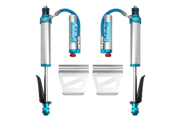 (Coil Spring Conv Only) Rear 2.5 Dia Remote Res Shock w/Adj (Pair) — 03-09 Lexus GX470