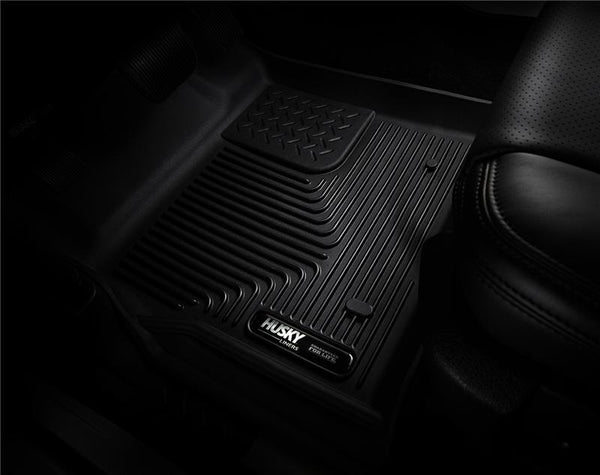Ext Cab X-Act Contour Black 2nd Seat Floor Liner Crew Cab — 07-13 Toyota Tundra