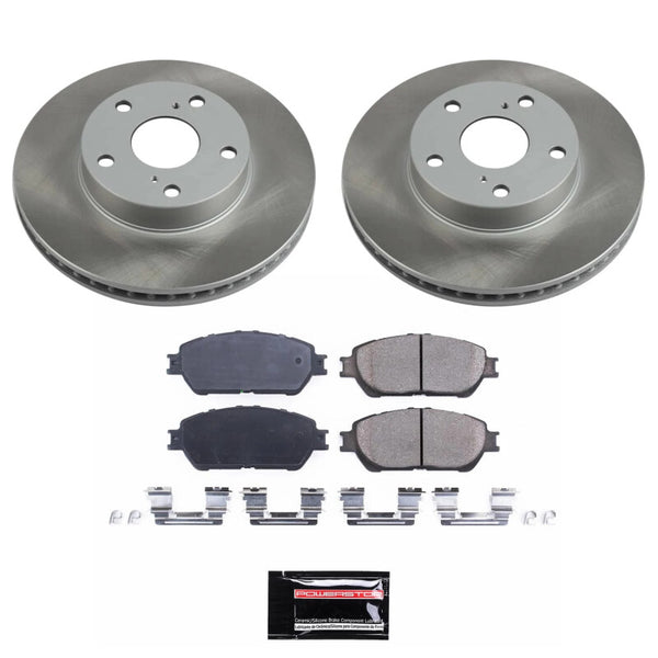 Semi-Coated Rotor Kit Front — 05-15 Toyota Tacoma