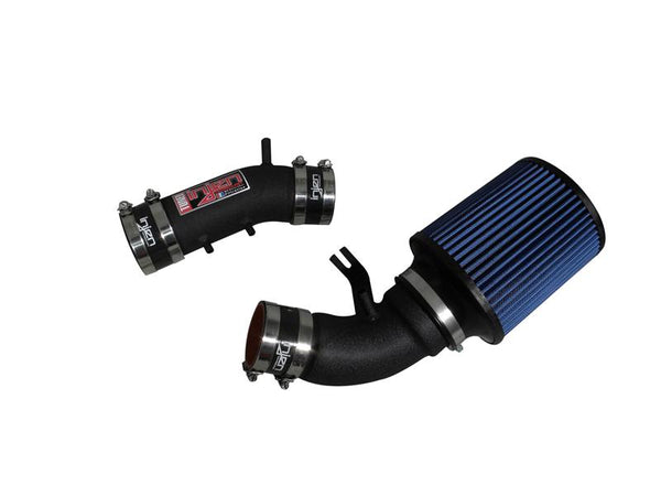 3.4L V6 only Wrinkle Black Power-Flow Air Intake System — 96-98 Toyota Tacoma