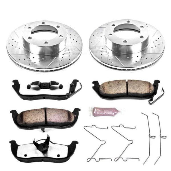 Z36 Truck & Tow Brake Kit Front — 01-02 Toyota Sequoia
