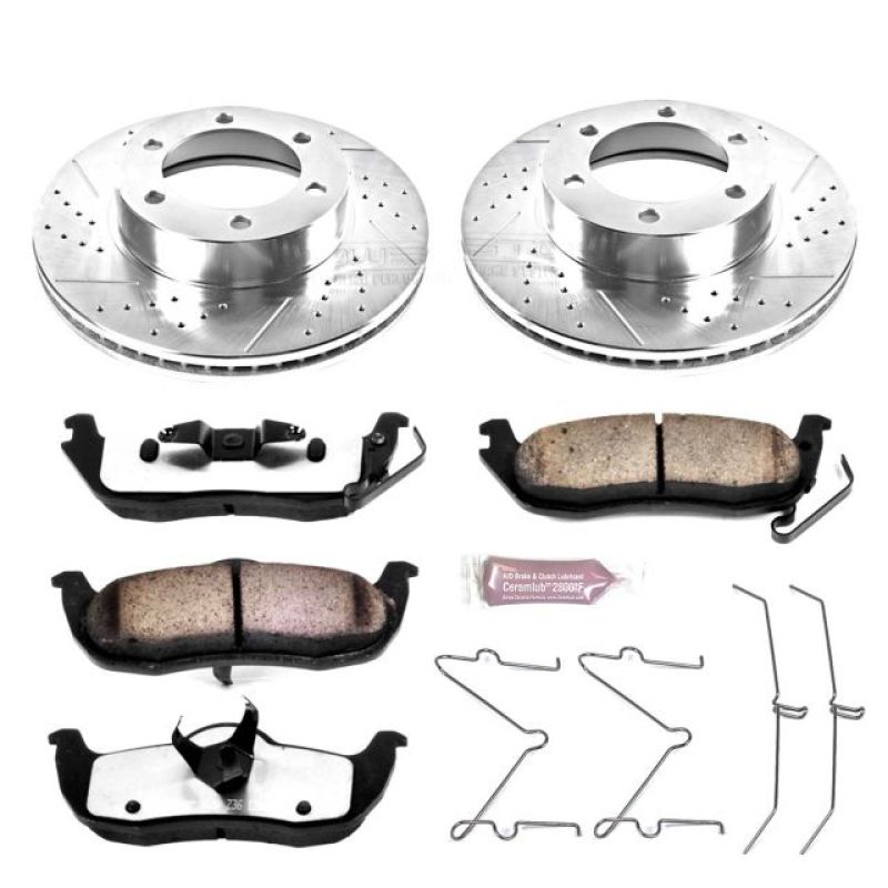 Z36 Truck & Tow Brake Kit Front — 01-02 Toyota Sequoia
