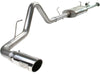 MACHForce XP Exhaust Cat-Back SS-409 V8-5.7L w/ Polished Tip — 07-09 Toyota Tundra