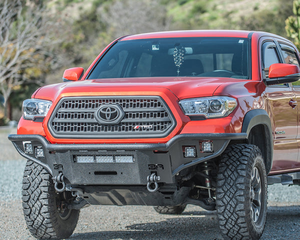 Desert Series Front Winch Bumper — 2016+ Toyota Tacoma
