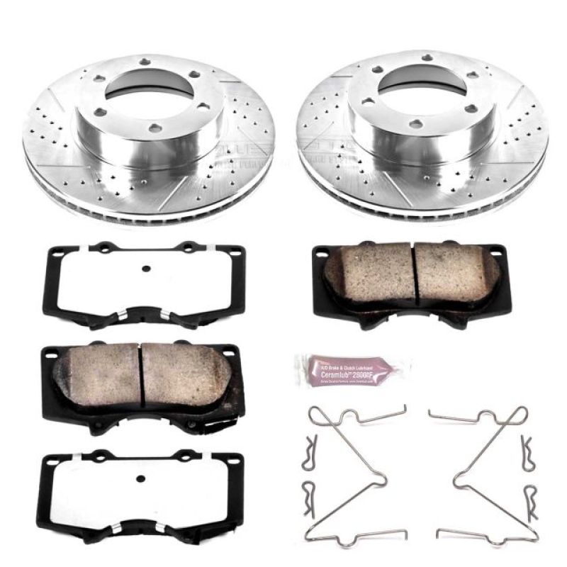 Z36 Truck & Tow Brake Kit Front — 01-07 Toyota Sequoia