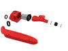 V6 3.5L Momentum GT Red Edition Cold Air Intake System w/ Pro DRY S — 16-23 Toyota Tacoma