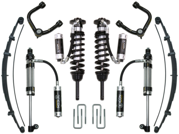0-3.5in/0-2.75in Stg 10 Suspension System w/Tubular Uca — 05-15 Toyota Tacoma