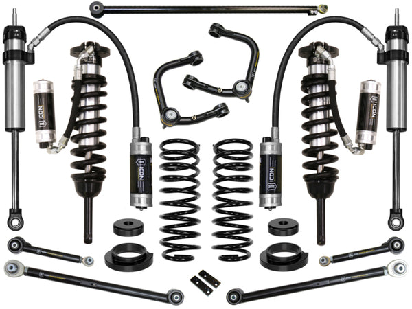 0-3.5in Stage 7 Suspension System w/Tubular UCA — 03-09 Lexus GX470