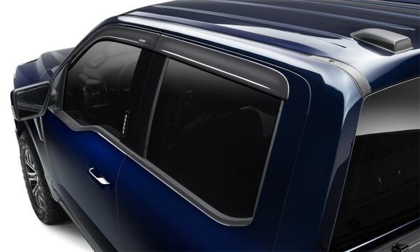 Ventvisor Low Profile (4pc) - Smoke — 07-14 Toyota FJ Cruiser