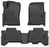 WeatherBeater Black Front & 2nd Seat Floor Liners — 2013 Toyota 4Runner