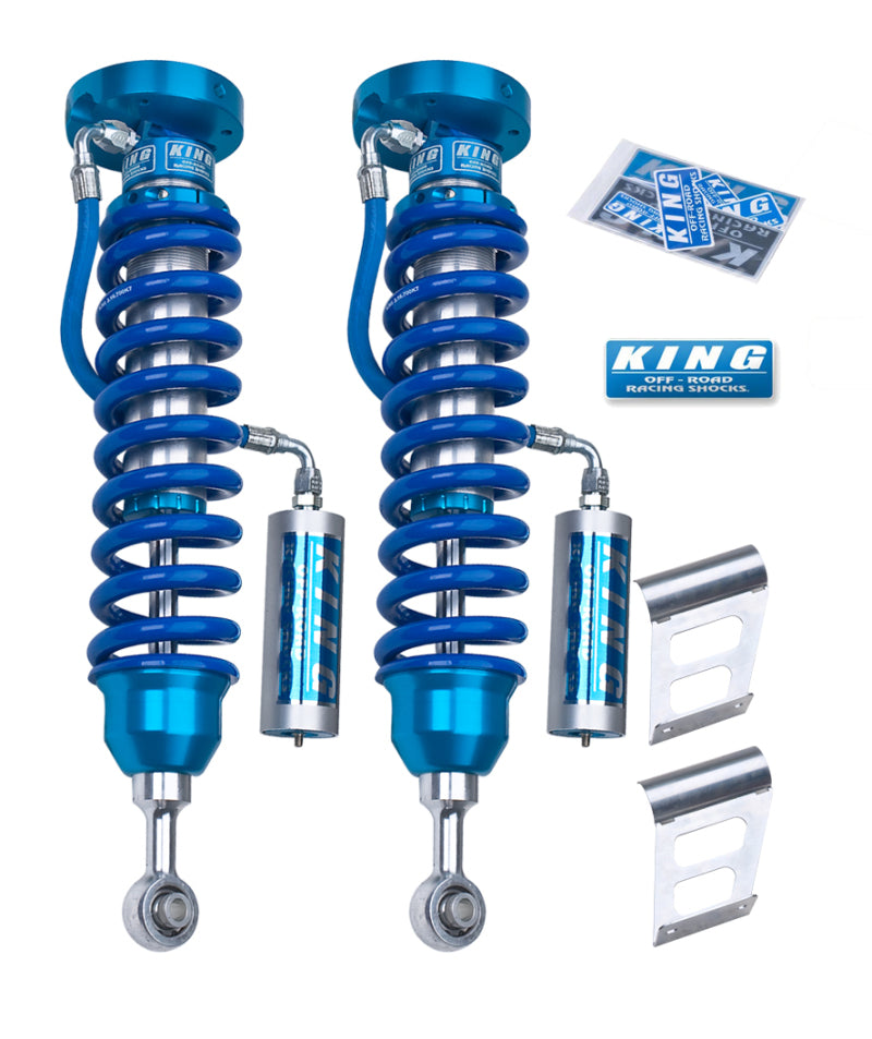 2.5 Dia Front Coilover w/Remote Reservoir (Pair) — 2007+ Toyota Tundra