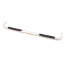 3in. Round Bent SS Nerf Bars Access Cab - Polished — 05-17 Toyota Tacoma