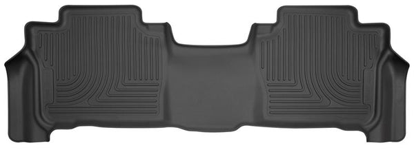 Lexus LX570 / 13-16 WeatherBeater 2nd Row Black Floor Liners — 13-16 Toyota Land Cruiser