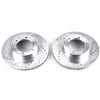 Evolution Drilled & Slotted Rotors Front - Pair — 91-96 Toyota 4Runner