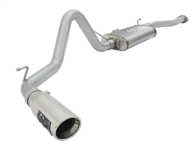 MACH Force XP 2.5in Cat-Back Stainless Steel Exhaust w/Polished Tip 2.7L — 13-14 Toyota Tacoma