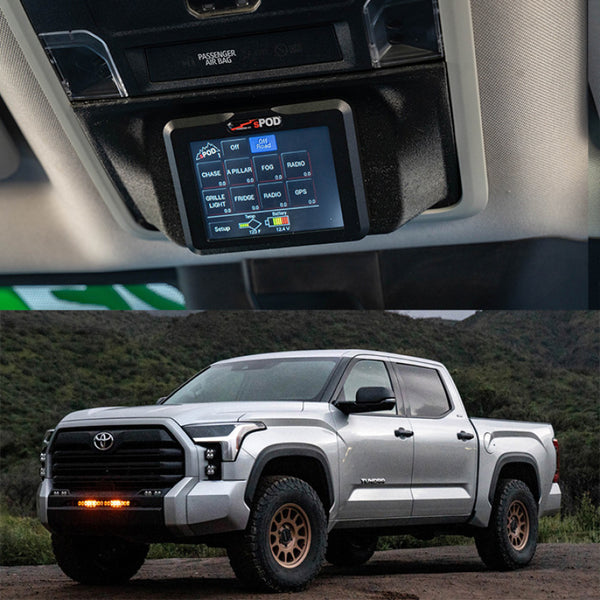 Touchscreen BantamX Vehicle Kit - Toyota -On — 2022 Toyota Tundra