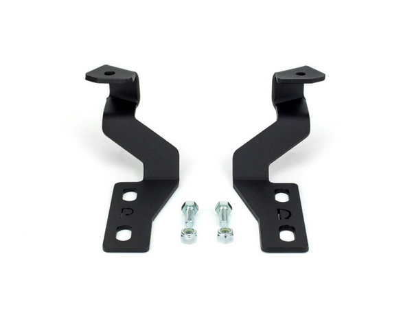 Low Profile Ditch Light Brackets Kit - Brackets Only — 14-21 Toyota Tundra