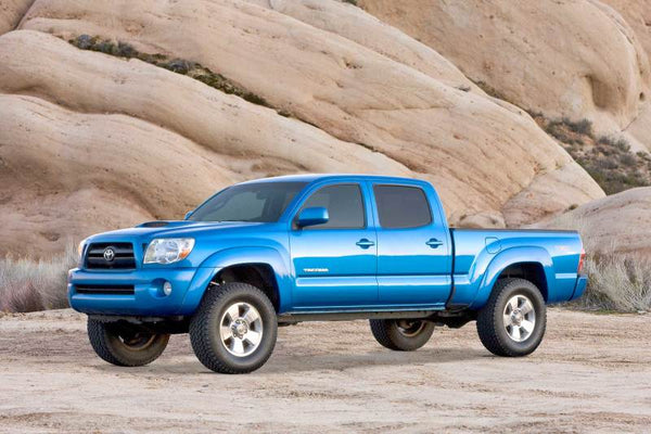 Toy 2WD/4WD 6 Lug 3in UCA Sys w/Dl 2.5 C/O Resi & Rr Dl Resi & Rr Leaf — 05-14 Toyota Tacoma