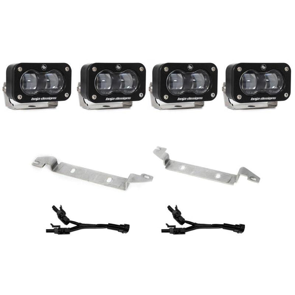 S2 SAE Fog Pocket Light Kit - Clear — 2025 Toyota 4Runner