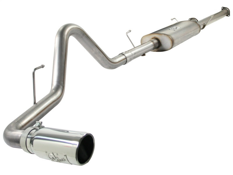 MACHForce XP Exhausts Cat-Back SS-409 EXH CB V8-5.7L 145.7 WB (pol tip) — 10-11 Toyota Tundra