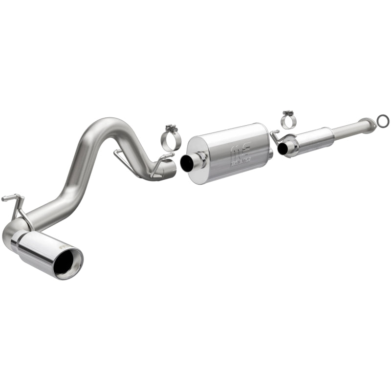 2.7L 3in Single Passenger Side Rear Exit Cat-Back Exhaust — 2016+ Toyota Tacoma