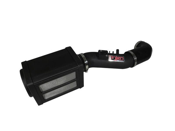 4.7L V8 w/ Power Box Wrinkle Black Power-Flow Air Intake System — 05-06 Toyota Tundra