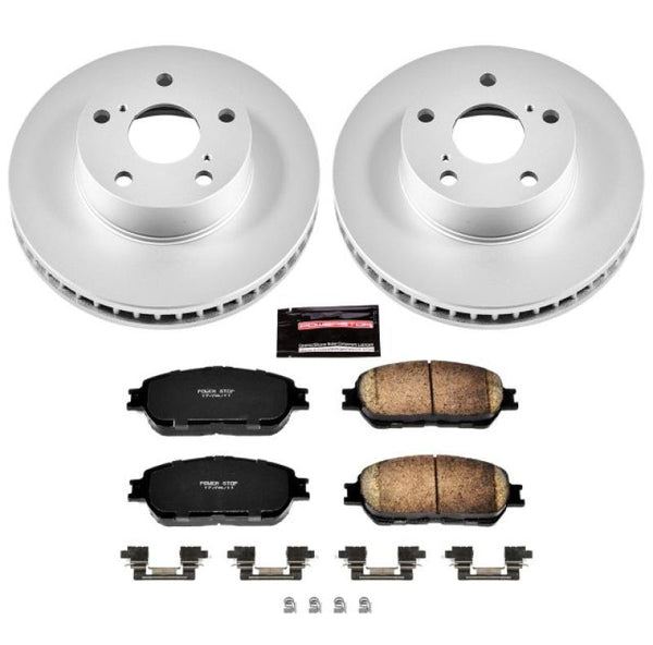 Z17 Evolution Geomet Coated Brake Kit Front — 05-15 Toyota Tacoma