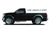 Nerf Step Regular Cab - Tex. Black - Cab Length - 3in — 07-17 Toyota Tundra