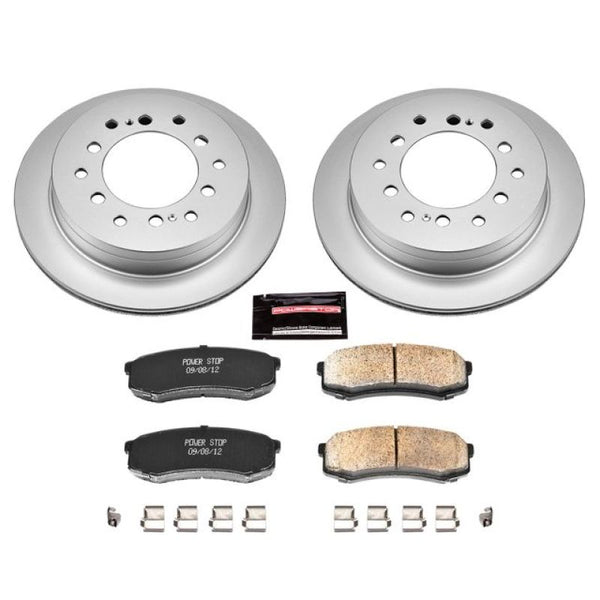 Z17 Evolution Geomet Coated Brake Kit Rear — 03-09 Lexus GX470