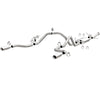 14 V8 4.6L/5.7L Stainless Cat Back Exhaust Dual Split Rear Exit — Toyota Tundra