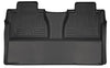CrewMax Cab Pickup Weatherbeater Black 2nd Seat Floor Liners — 14-15 Toyota Tundra