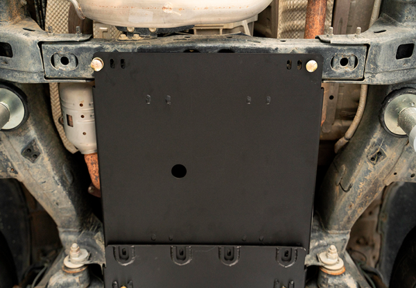 Transmission Skid Plate - Aluminum Raw — 05-23 Toyota Tacoma