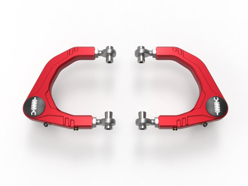 Control Upper Control Arms - Red Anodized Billet Aluminum — 05-23 Toyota Tacoma