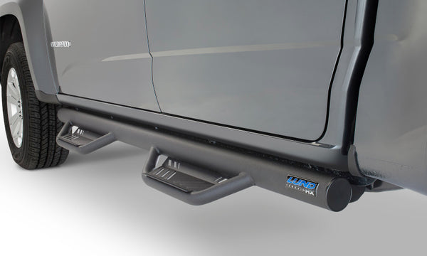 SR5/Trail/TRD PRO Terrain HX Step Nerf Bars - Black — 14-18 Toyota 4Runner