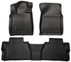 Pickup WeatherBeater Black Front & 2nd Seat Floor Liners Double Cab — 2014 Toyota Tundra