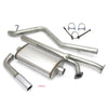 4.7/5.7L 409SS Pass Side Single Exit Cat-Back Exhaust — 07-09 Toyota Tundra
