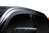 CrewMax Ventvisor Low Profile 4pc - Matte Black — 07-21 Toyota Tundra